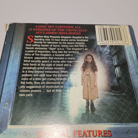 Kingdom Hospital - The Entire Series (DVD, 2004) Stephen King 4-Disc Set - Picture 3 of 16